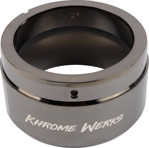 Khrome Werks 201758P 4-1/2" Klassic End Cap - Left Hand - Eclipse