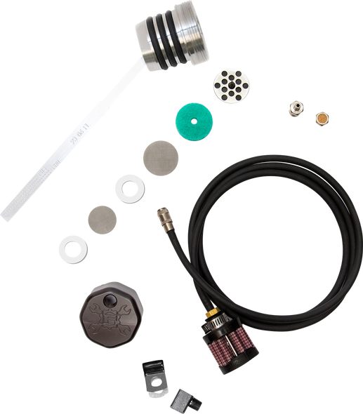 Feuling Parts 3096 Vented Dipstick - Black - Touring