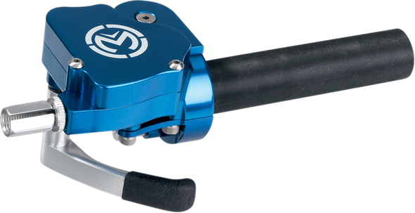 MOOSE RACING HARD-PARTS 0632-0255 THROTTLE DUAL GASR BLU