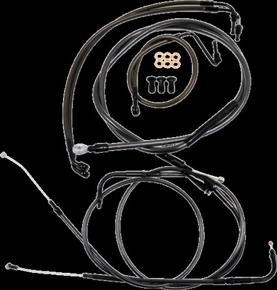 LA CHOPPERS LA-8051KT-13M CABLE KT MN12-14"FLHT ABS