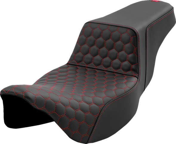 Saddlemen 808-07B-17804 Step-Up Seat - Honeycomb - Ext Reach - FL 08-23