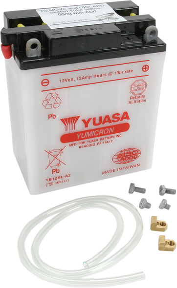 Yuasa YUAM22212 Battery - YB12AL-A2