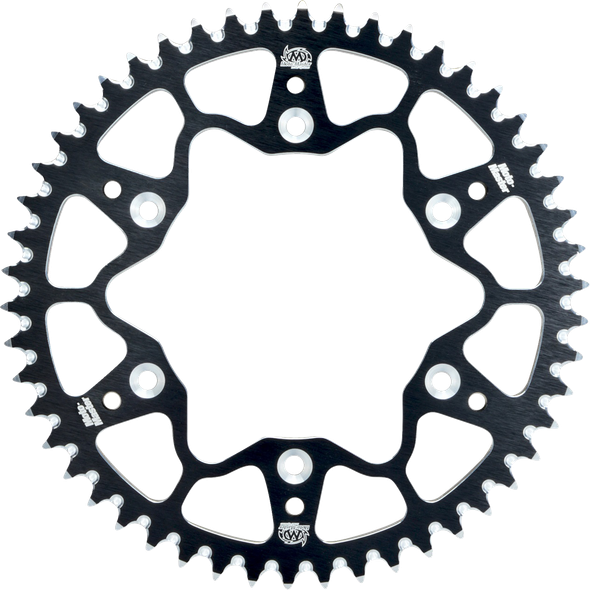 MOTO-MASTER 620192249 7075 Aluminum Rear Sprocket - 49 Tooth - Black - Tm