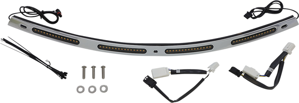 Custom Dynamics CD-WT2-01-C Windshield Trim - Chrome