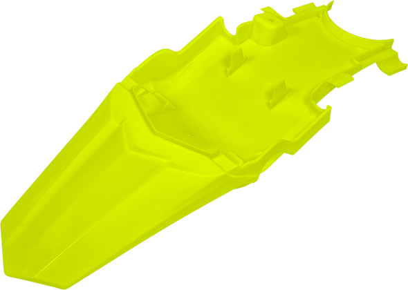 UFO HO04699#DFLU Mx Rear Fender - Fluorescent Yellow - for Honda - Crf 19-26