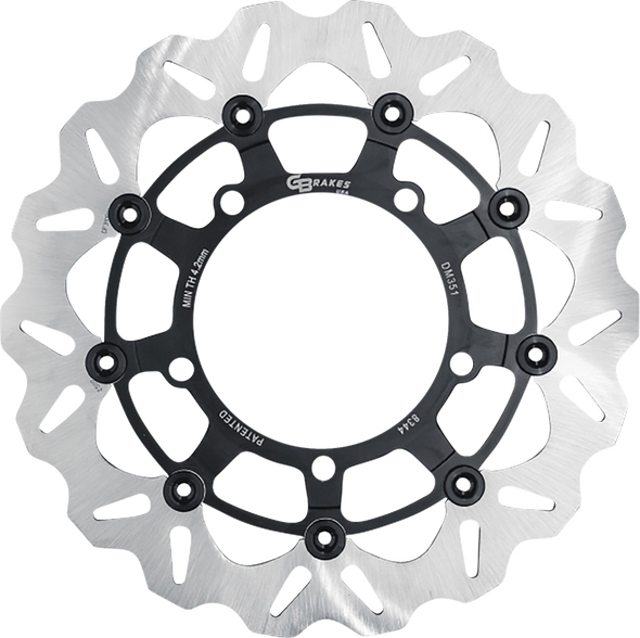 Gbrakes GBDU038 Brake Rotor - Front