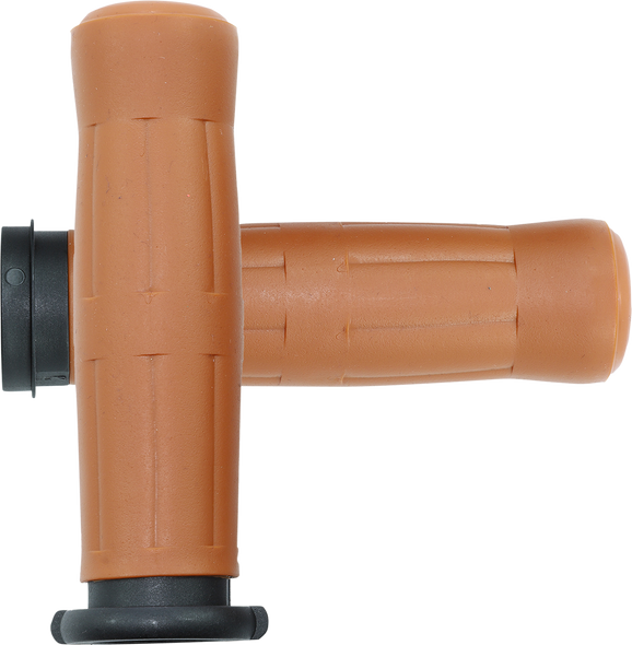 Avon Grips Old-69-Tan-Fly Old School Rubber Grips - Throttle-By-Wire - Tan