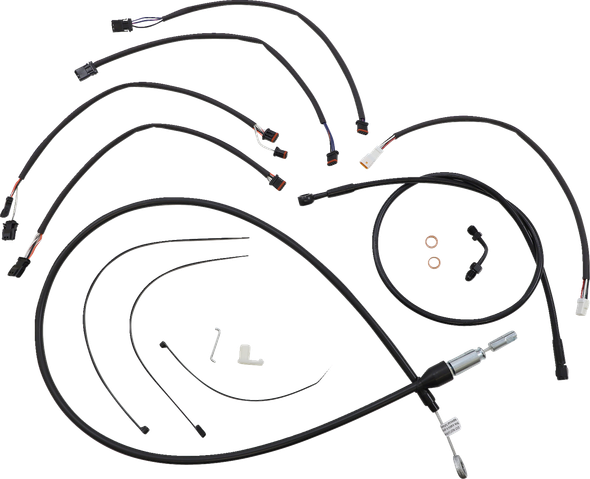 Magnum Shielding 4861181 Xr Handlebar Installation Kit - 18-24 Softail - Black