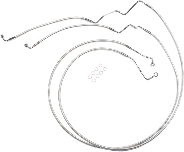 Magnum Shielding AS37036 Lower Brake Line - Sterling Chromite