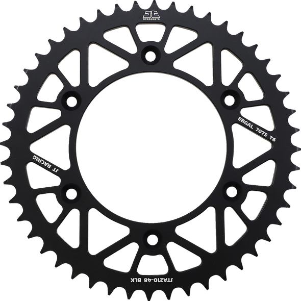 JT Sprockets JTA210.48BLK Rear Sprocket - for Honda/Beta - Black - 48 Tooth