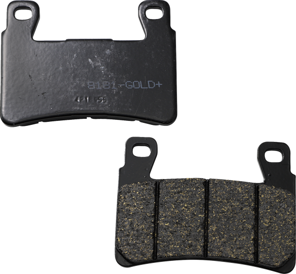 Lyndall Racing Brakes Llc 8181G Gold Plus Brake Pad - Front