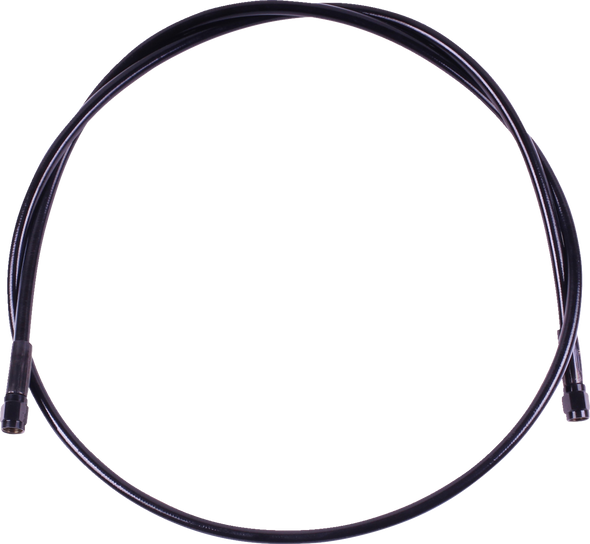 Magnum Shielding SBB0500-40 Universal Xr Brake Line - Black w/ Black Fittings