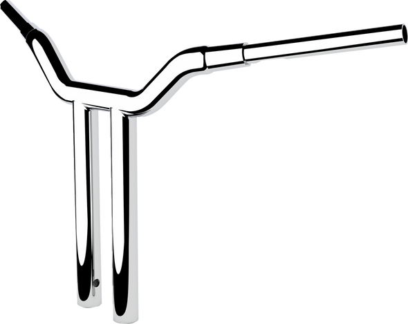 La Choppers La-7345-16 1-1/2" Kage Fighter T-Bar - 16" - Chrome