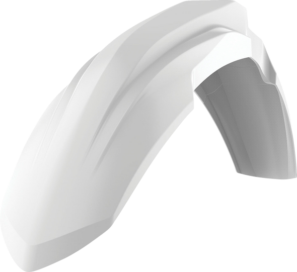 Polisport 8553200002 Front Fender - White - for Honda - Crf 17-21