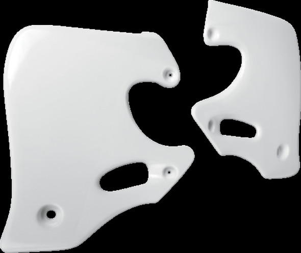 UFO White Radiator Covers for 92-94 FOR HONDA CR250R 93-94 CR125R