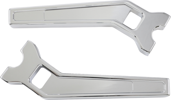 La Choppers La-7481-10C Performance Risers - Pullback - 10" X 1-1/4" - Chrome