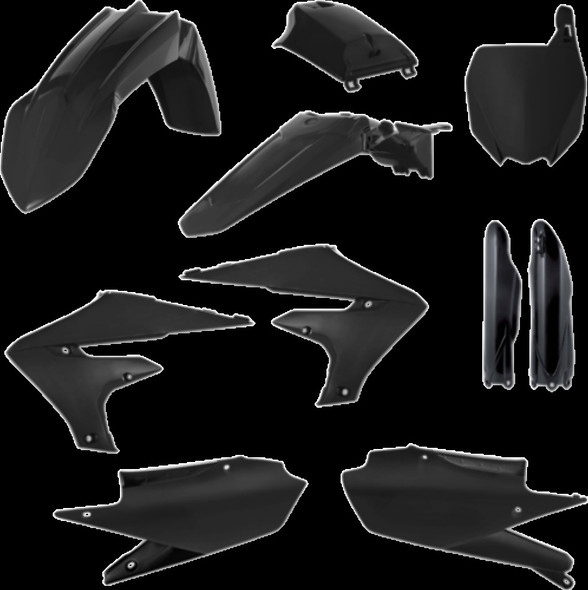 ACERBIS 2736350001 PLASTIC KIT F YAM BK