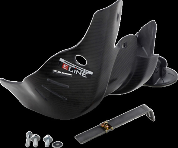 Moose Carbon Fiber Skid Plates by Eline 0506-1353 for 2019 FOR YAMAHA YZF 250