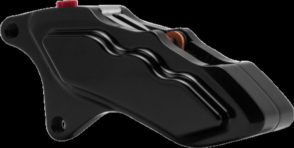 Hawg Halters 6-Piston Caliper Single Disc Front Black #LHSAB6018 Harley Davidson