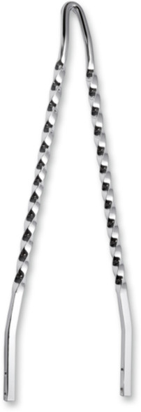 CYCLE VISIONS CV8040 SISSY BAR TWIST 30" CHR