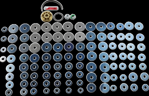 RACE TECH SMGV 441204 GOLD VALVE SHOCK KIT 44MM