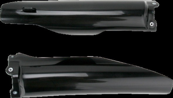 Acerbis 2115000001 lower fork cover set (Black) (2115000001)