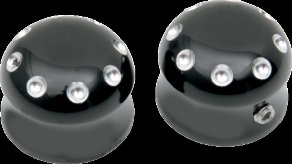 COVINGTONS C0010-B CAPS AXLE 07-18 FLST BLK