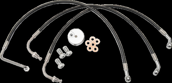 LA CHOPPERS LA-8005B13B BRKELINES BK12-14 96-07FL