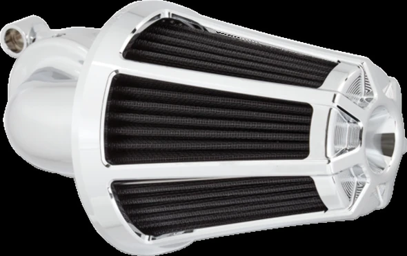 Arlen Ness 90 Degree Monster Sucker Air Cleaner Beveled Cover Chrome 81-031