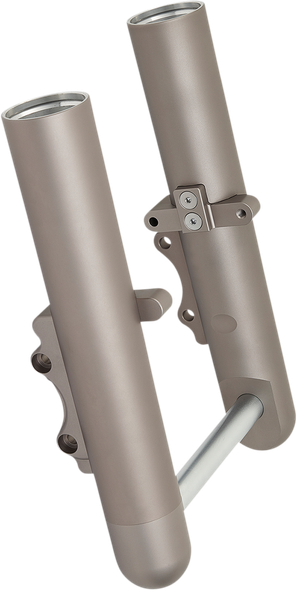 Arlen Ness 40-507 Fork Legs - Titanium Anodized - Smooth - Dual Disc