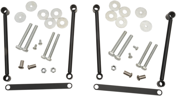 WILLIE & MAX LUGGAGE 58633-00 SADDLEBAG UNIVERSAL MNT