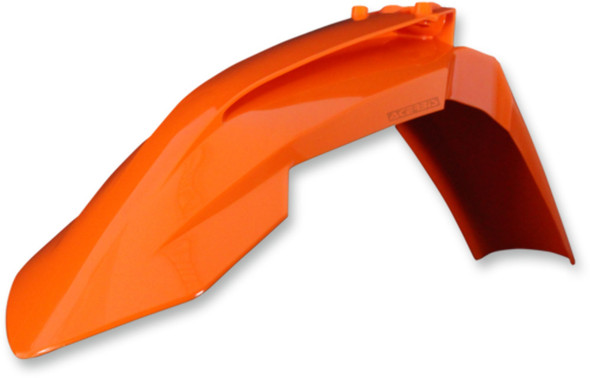 Acerbis Front Fender 16 FOR KTM Orange - Fits: FOR KTM 450 XC-F 2016-2018