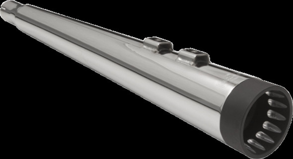 Bassani Chrome DNT 4" Megaphone Exhaust Mufflers for 95-16 Harley Touring FLHX
