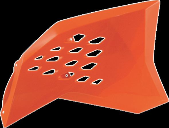 Acerbis Radiator Scoops FOR KTM Orange - Fits: FOR KTM 250 SX 2007-2010