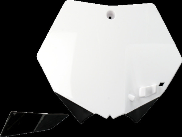 Acerbis Front Number Plate - White
