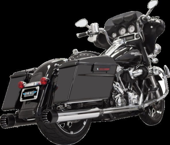BASSANI XHAUST 1F7DNT5 MUFFLER DNTS 95-16 CH/BLK