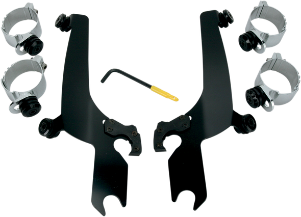 Memphis Shades MEB8929 Mount Kit Trigger Lock Sportshield HD Black