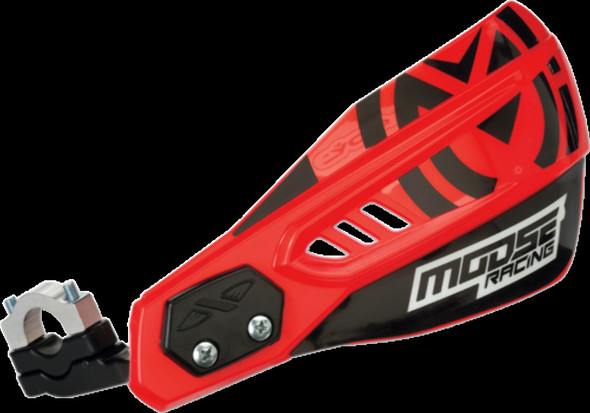 MOOSE RACING HARD-PARTS 0635-1459 HANDGUARDS QUALIFIER RED