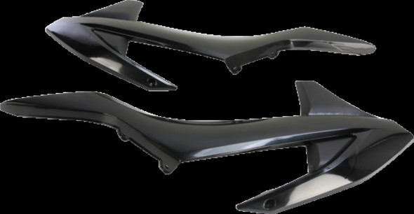Acerbis Radiator Scoops Black - Fits: FOR KTM 500 EXC-F 2017-2018