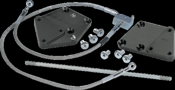 Arlen Ness Black Forward Control 3" Extension Kit 07-18 Harley FXS FLSTN FXST