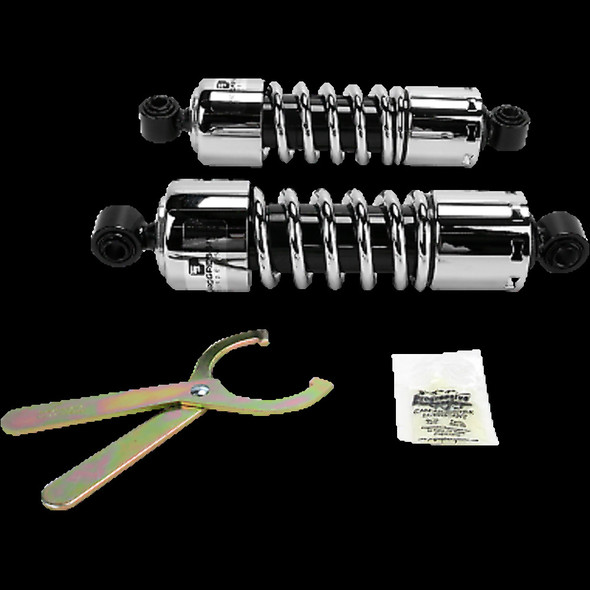 Progressive 412 Series 11" Standard Duty Rear Shocks Harley Dyna FXD 91-15