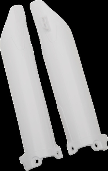 Acerbis Lower Fork Covers - Pair/White