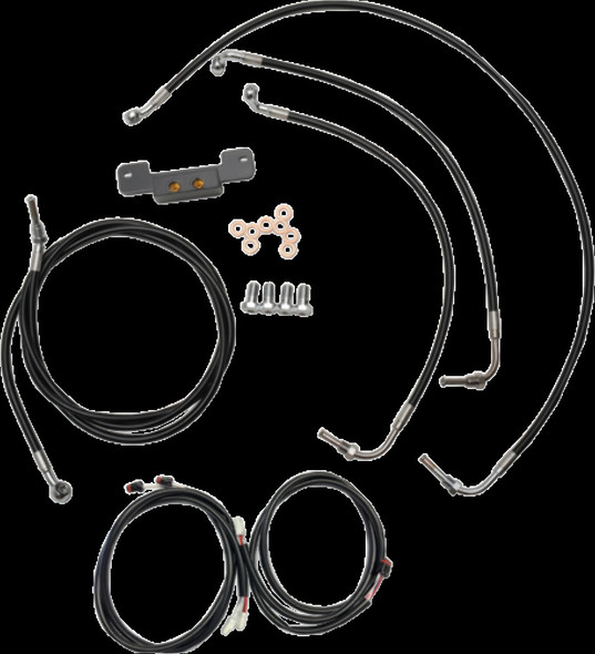 LA CHOPPERS LA-8055KT3-16B CABLE KIT CB 15-17 FL 17+