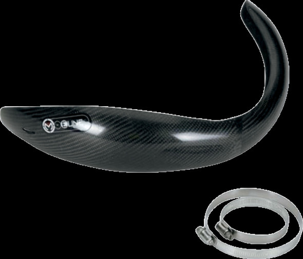 MOOSE RACING HARD-PARTS 1861-0133 GUARD PIPE-CRBN FIBR FMF