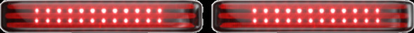 Custom Dynamics Chrome Saddlebag Lights w/Smoked Lenses for 10-13 FLHX FLTRX