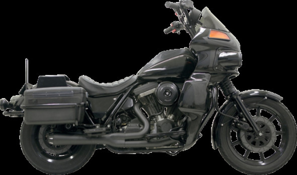 BASSANI XHAUST 1FXRFB EXHAUST RR2-1 EVO FXRT BK