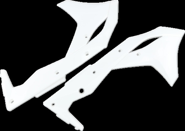 UFO KA04747-047 RAD COVER KX250F WHITE
