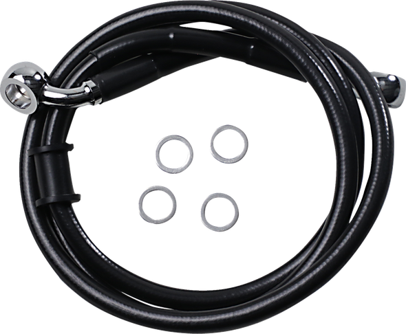 Drag Specialties 1741-5839 Brake Line - XL '18+ - Black