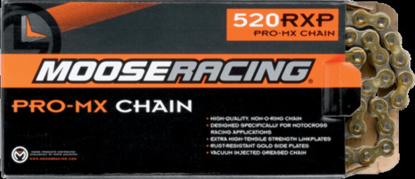 MOOSE RACING HARD-PARTS M574-00-100 MSE 520 RXP CHN 100 GLD