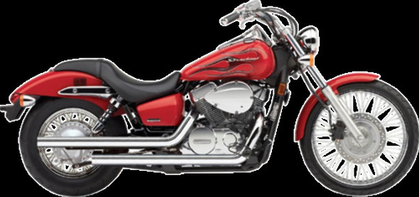 Cobra 05-07 FOR HONDA VT750DC Dragsters Exhaust (Chrome)